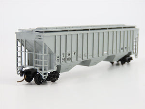 N Scale Kadee/Micro-Trains ATSF Santa Fe 3-Bay Hopper Car #315900 Custom