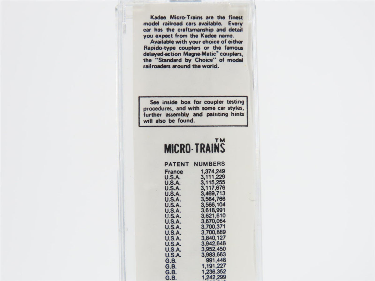 N Scale Kadee/Micro-Trains ATSF Santa Fe 3-Bay Hopper Car #315900 Custom