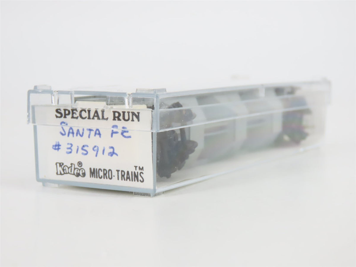 N Scale Kadee/Micro-Trains ATSF Santa Fe 3-Bay Hopper Car #315900 Custom