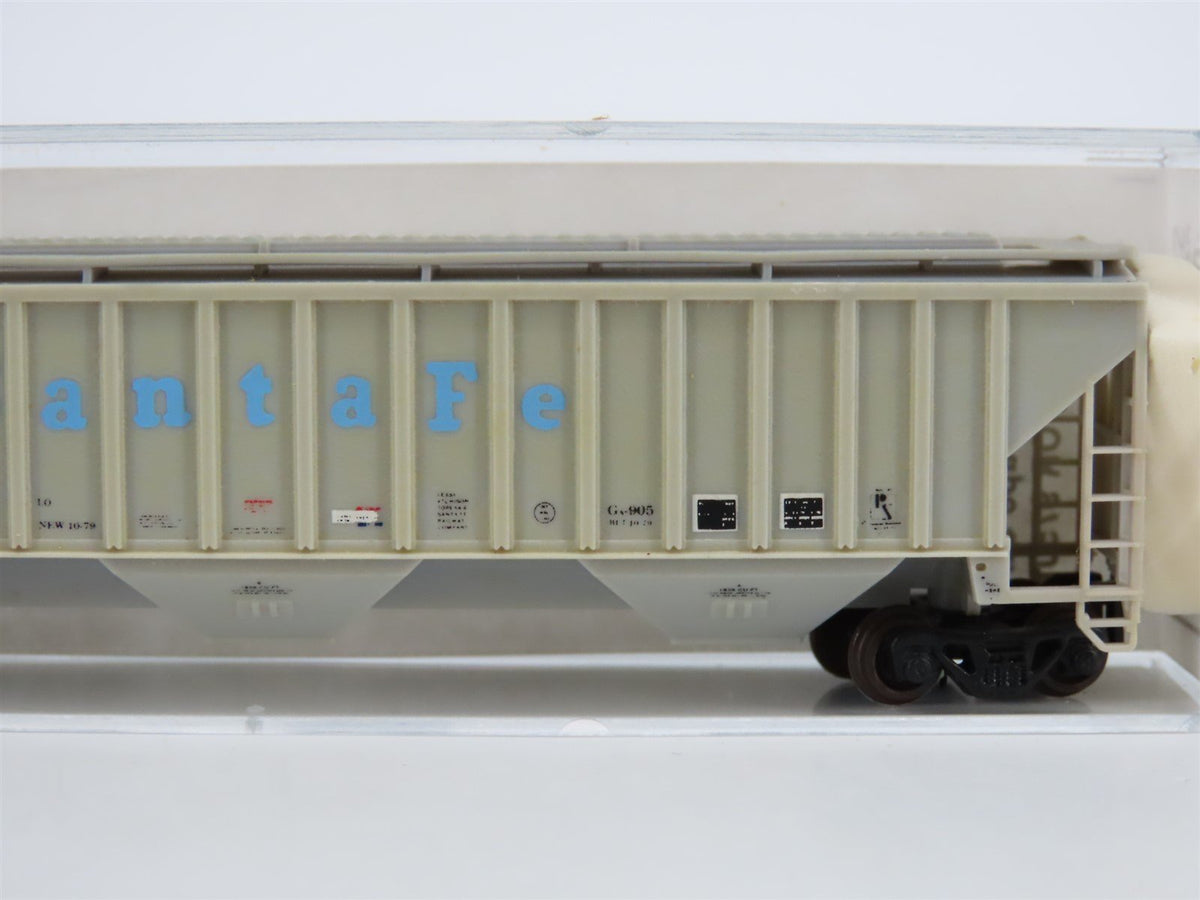 N Scale Kadee/Micro-Trains ATSF Santa Fe 3-Bay Hopper Car #315912 Custom