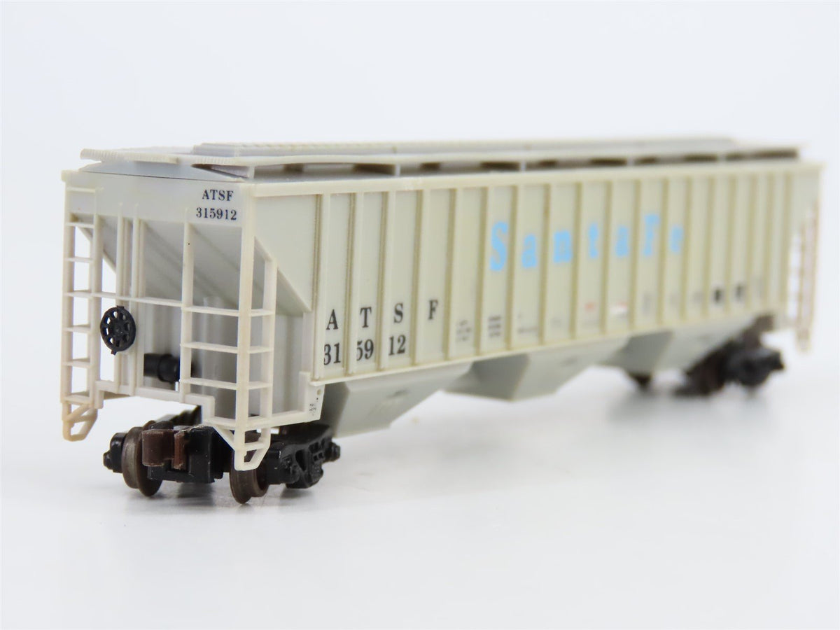 N Scale Kadee/Micro-Trains ATSF Santa Fe 3-Bay Hopper Car #315912 Custom