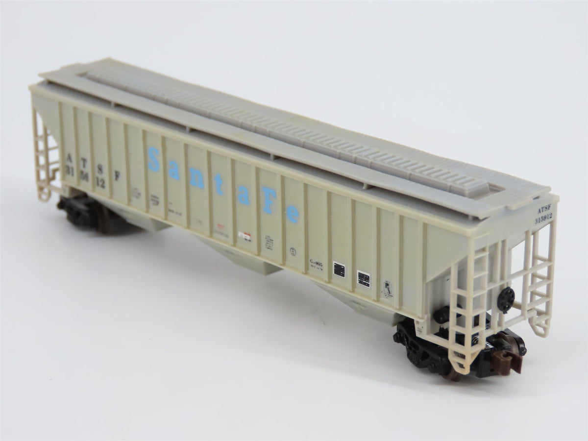 N Scale Kadee/Micro-Trains ATSF Santa Fe 3-Bay Hopper Car #315912 Custom