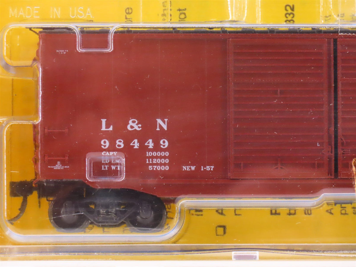 HO Scale Kadee 6706 L&amp;N The Old Reliable 50&#39; Double Door Box Car #98449 - Sealed