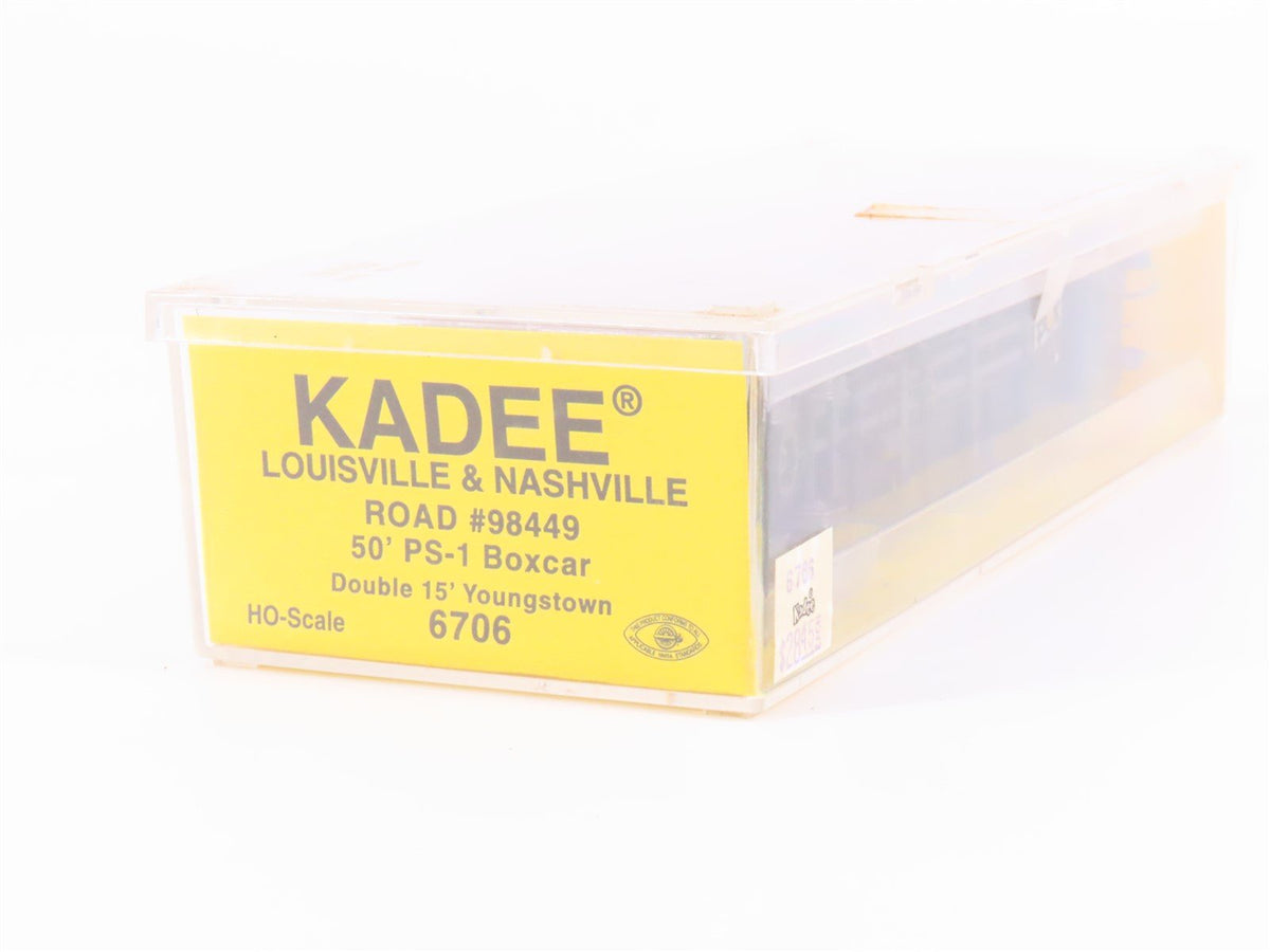 HO Scale Kadee 6706 L&amp;N The Old Reliable 50&#39; Double Door Box Car #98449 - Sealed