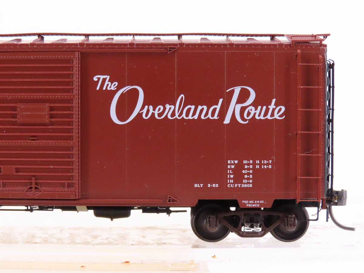 HO Kadee 4039 CMO Overland Route of the 400 Streamliners 40&#39; Box Car #22422