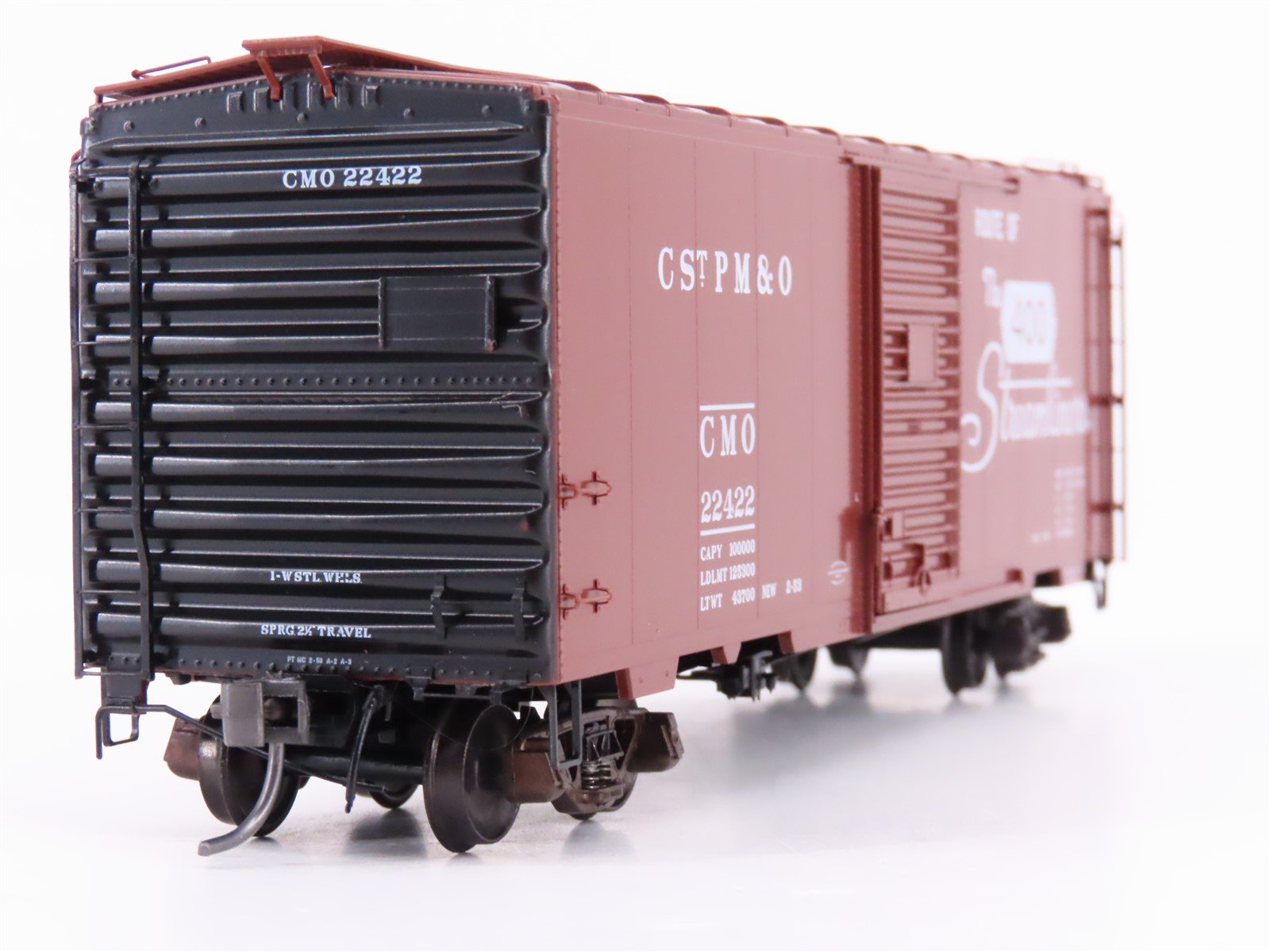 HO Kadee 4039 CMO Overland Route of the 400 Streamliners 40' Box Car #22422
