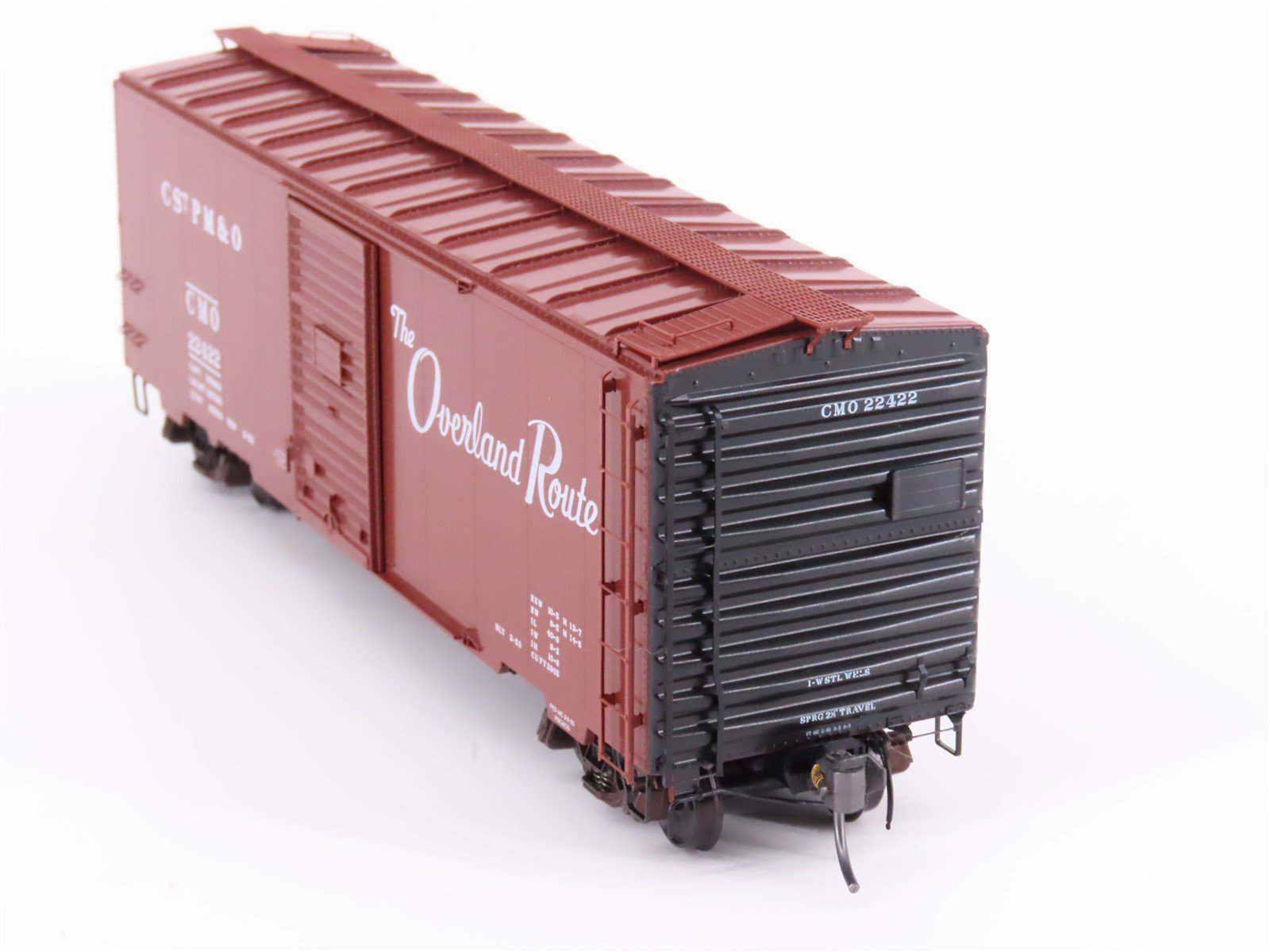 HO Kadee 4039 CMO Overland Route of the 400 Streamliners 40' Box Car #22422