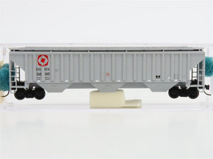 N Scale Kadee/Micro-Trains DGHX Leasing 3-Bay Hopper Car #3295 Custom