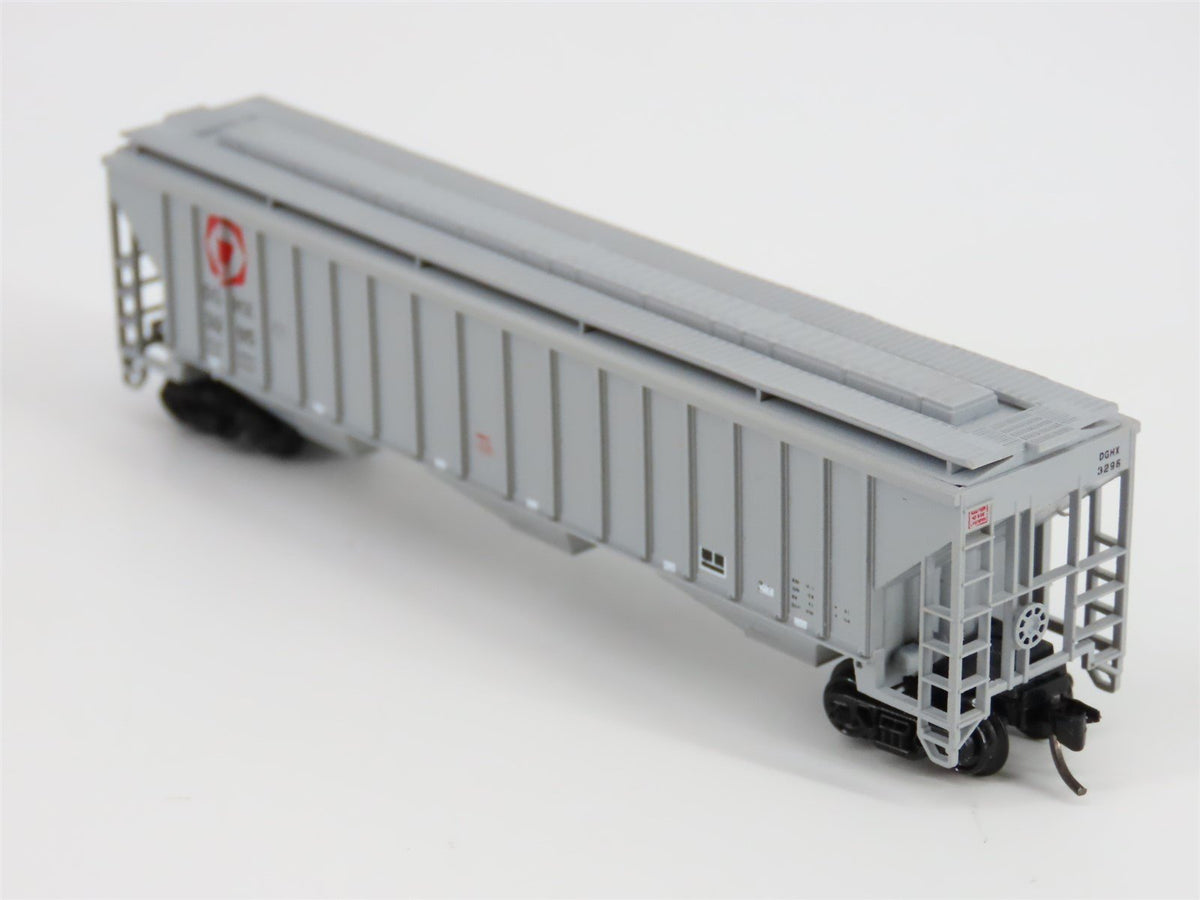 N Scale Kadee/Micro-Trains DGHX Leasing 3-Bay Hopper Car #3295 Custom