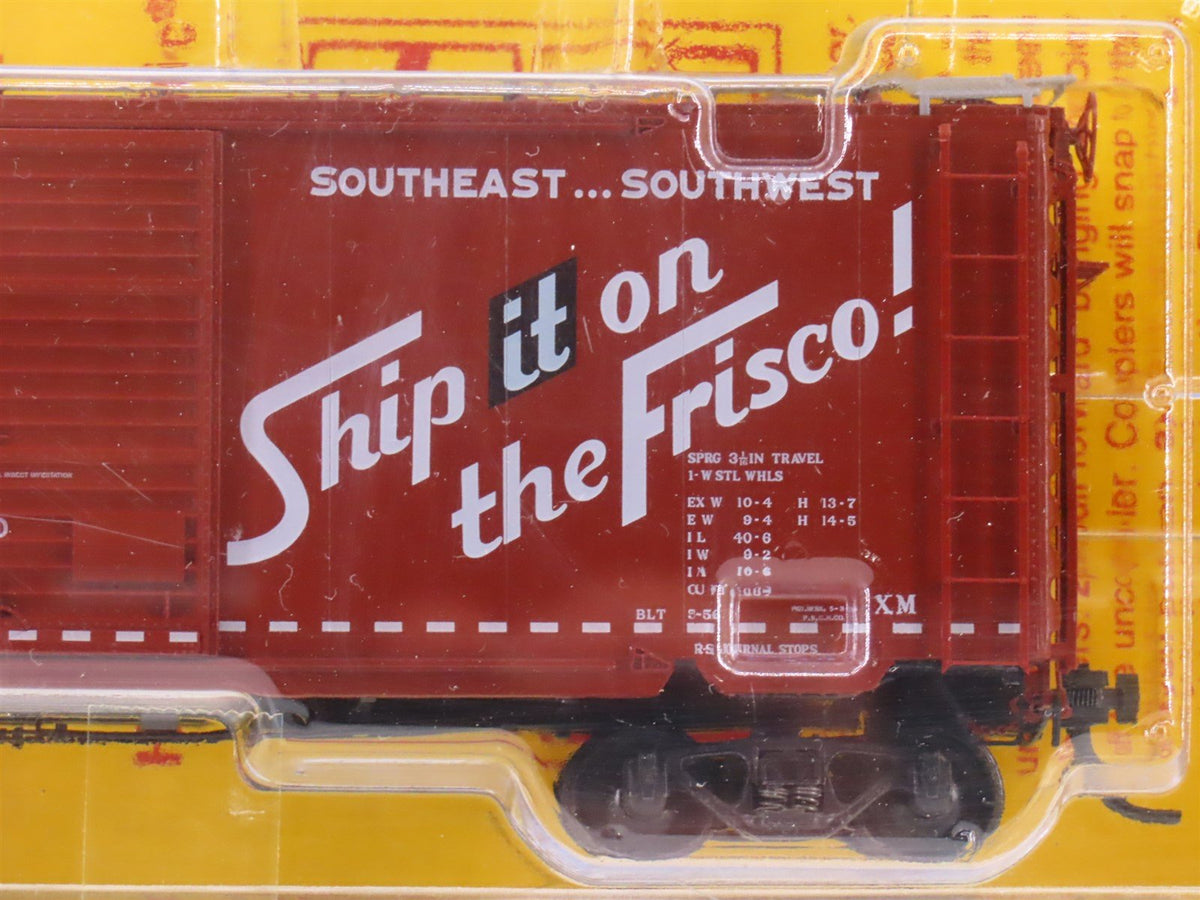 HO Scale Kadee 5254 SL-SF Frisco 40&#39; Single Door Box Car #19073 - Sealed