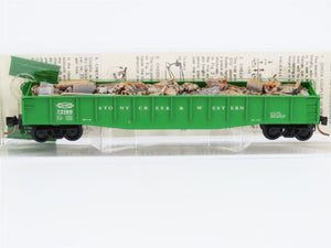 N Kadee/Micro-Trains SCW Stony Creek & Western Gondola #73189 w/ Load - Custom