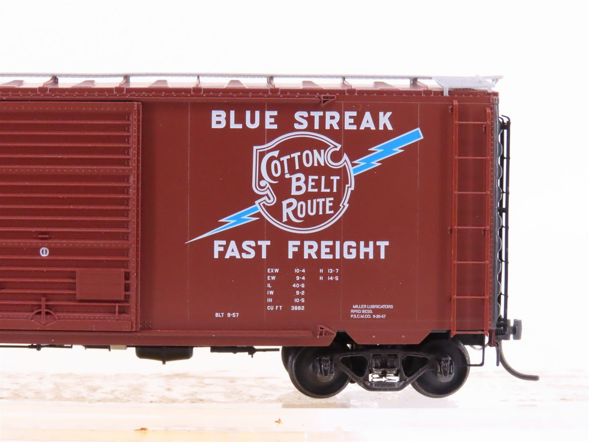 HO Scale Kadee 5247 SSW Cotton Belt Blue Streak 40&#39; Single Door Box Car #35227