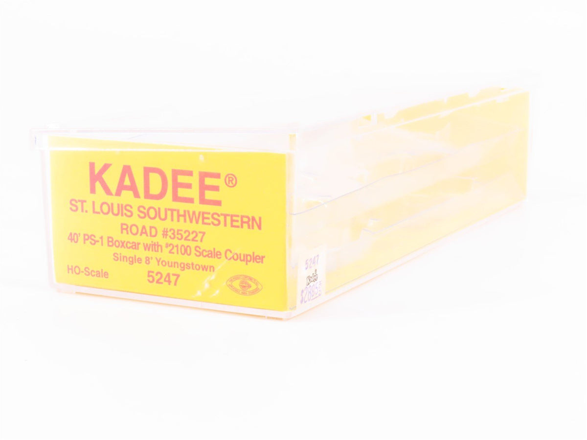 HO Scale Kadee 5247 SSW Cotton Belt Blue Streak 40&#39; Single Door Box Car #35227