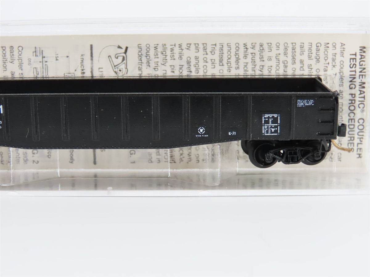 N Scale Kadee/Micro-Trains N&amp;W Norfolk &amp; Western 50&#39; Gondola #311081 Custom