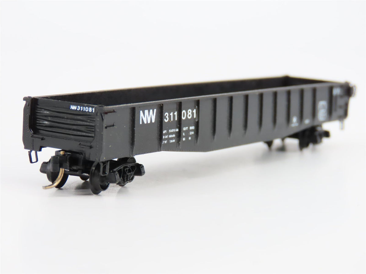 N Scale Kadee/Micro-Trains N&amp;W Norfolk &amp; Western 50&#39; Gondola #311081 Custom