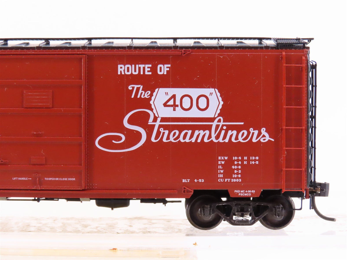 HO Kadee 4804 CNW Overland Route Of The 400 Streamliners 40&#39; Box Car #84288