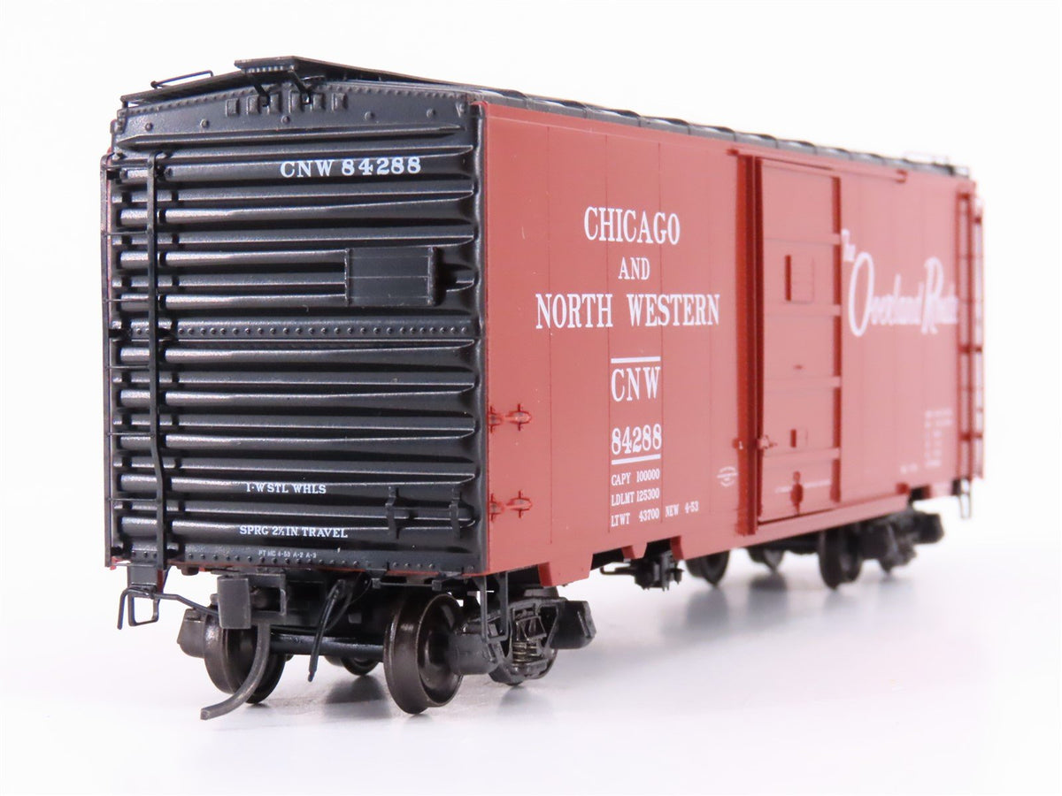 HO Kadee 4804 CNW Overland Route Of The 400 Streamliners 40&#39; Box Car #84288