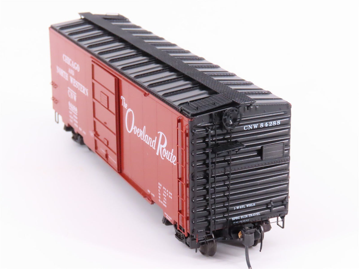 HO Kadee 4804 CNW Overland Route Of The 400 Streamliners 40&#39; Box Car #84288