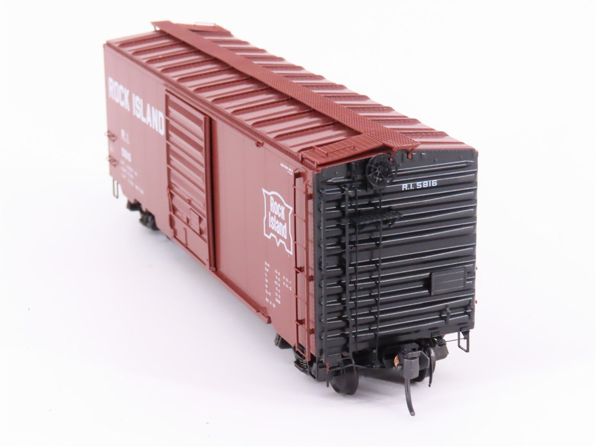 HO Scale Kadee 5234 RI Rock Island Railroad 40&#39; Single Door Box Car #5816