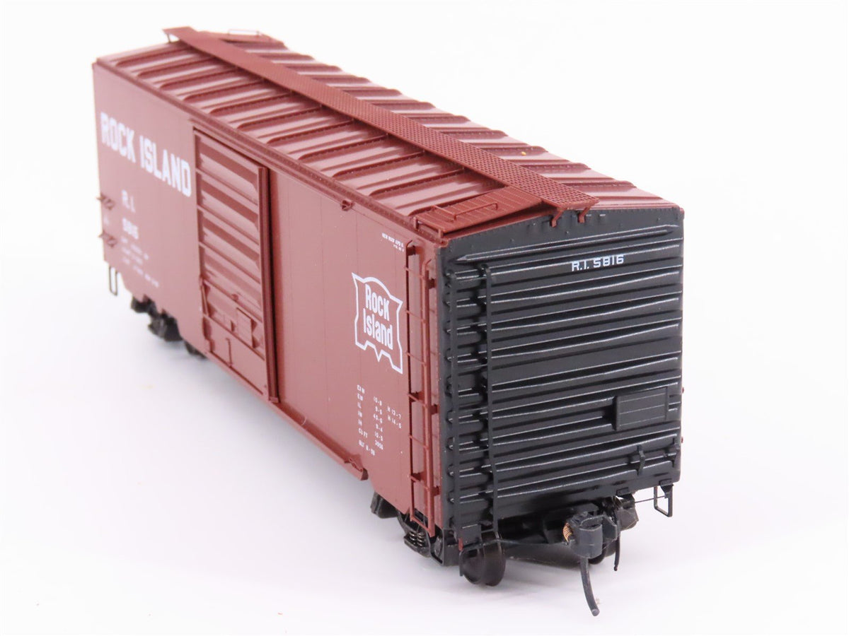 HO Scale Kadee 5234 RI Rock Island Railroad 40&#39; Single Door Box Car #5816