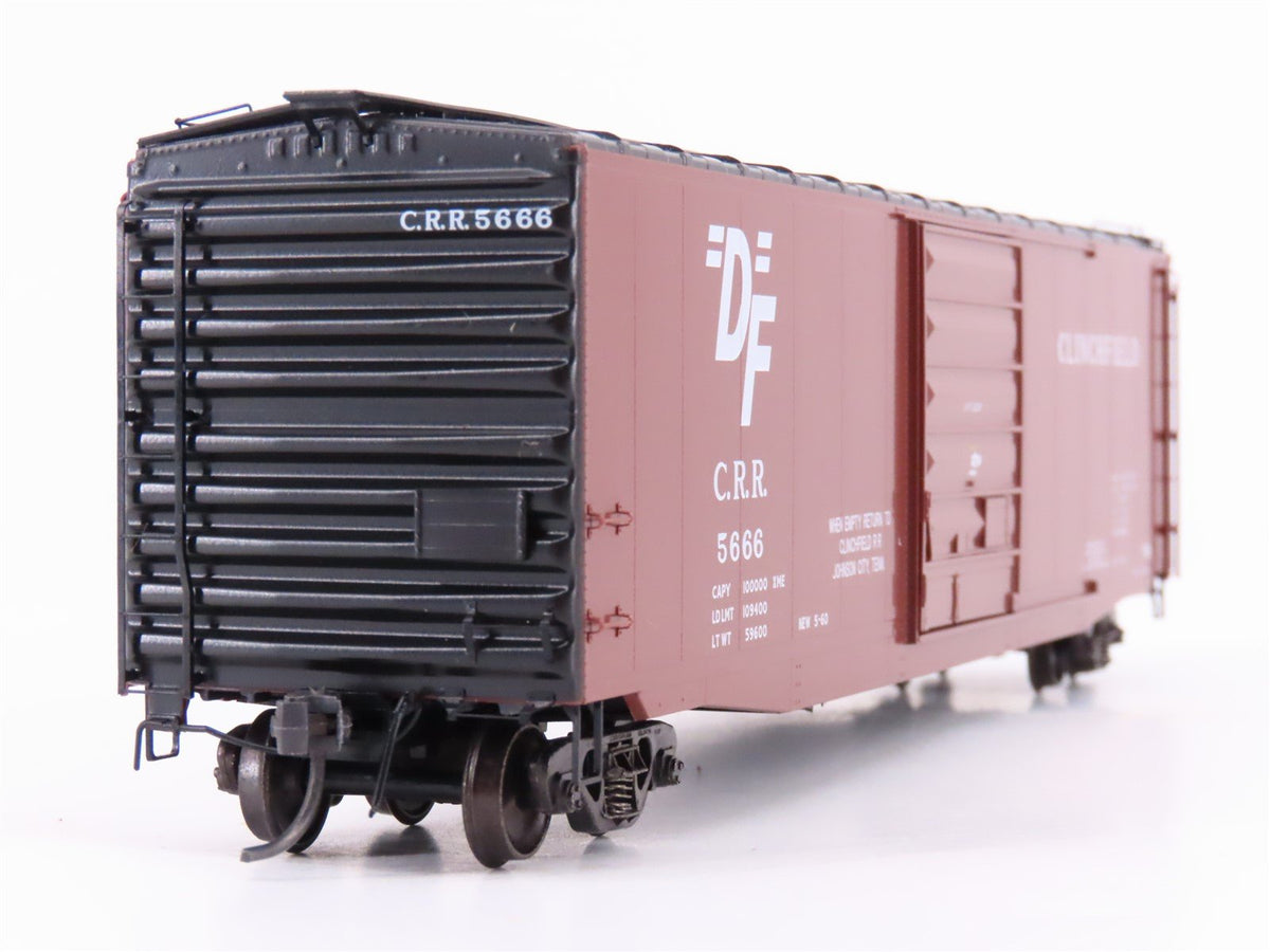 HO Scale Kadee 6111 CRR Clinchfield Railroad 50&#39; Single Door Box Car #5666