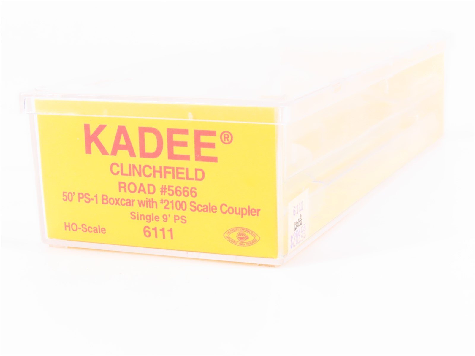 HO Scale Kadee 6111 CRR Clinchfield Railroad 50' Single Door Box Car #5666