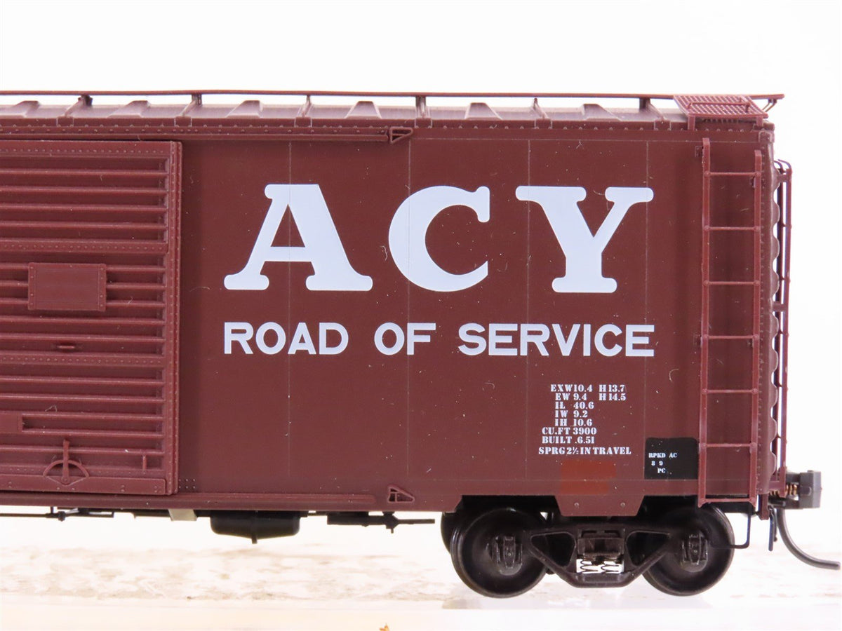 HO Scale Kadee 4041 ACY Akron Canton &amp; Youngstown 40&#39; Single Door Box Car #772