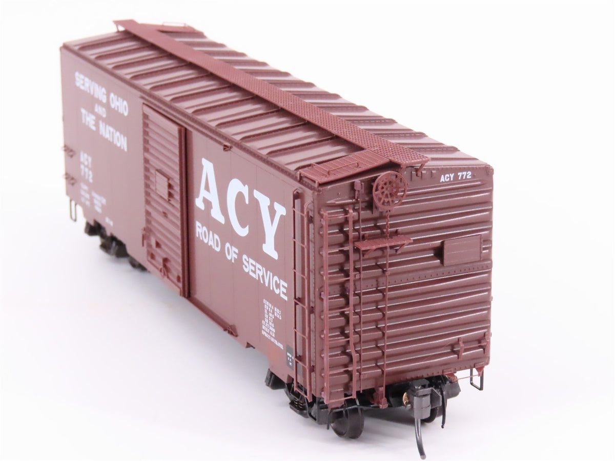 HO Scale Kadee 4041 ACY Akron Canton &amp; Youngstown 40&#39; Single Door Box Car #772