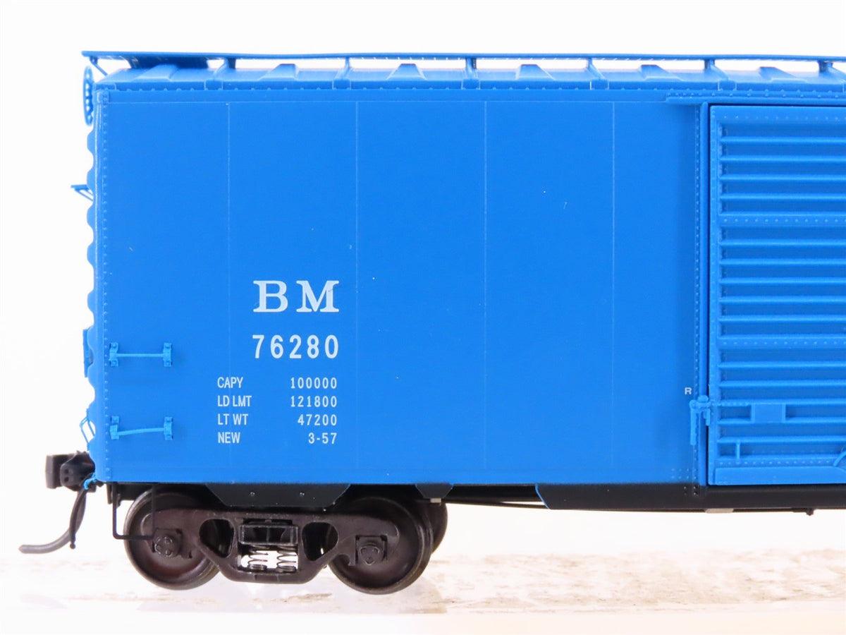 HO Scale Kadee 5260 BM Boston &amp; Maine Railroad 40&#39; Single Door Box Car #76280