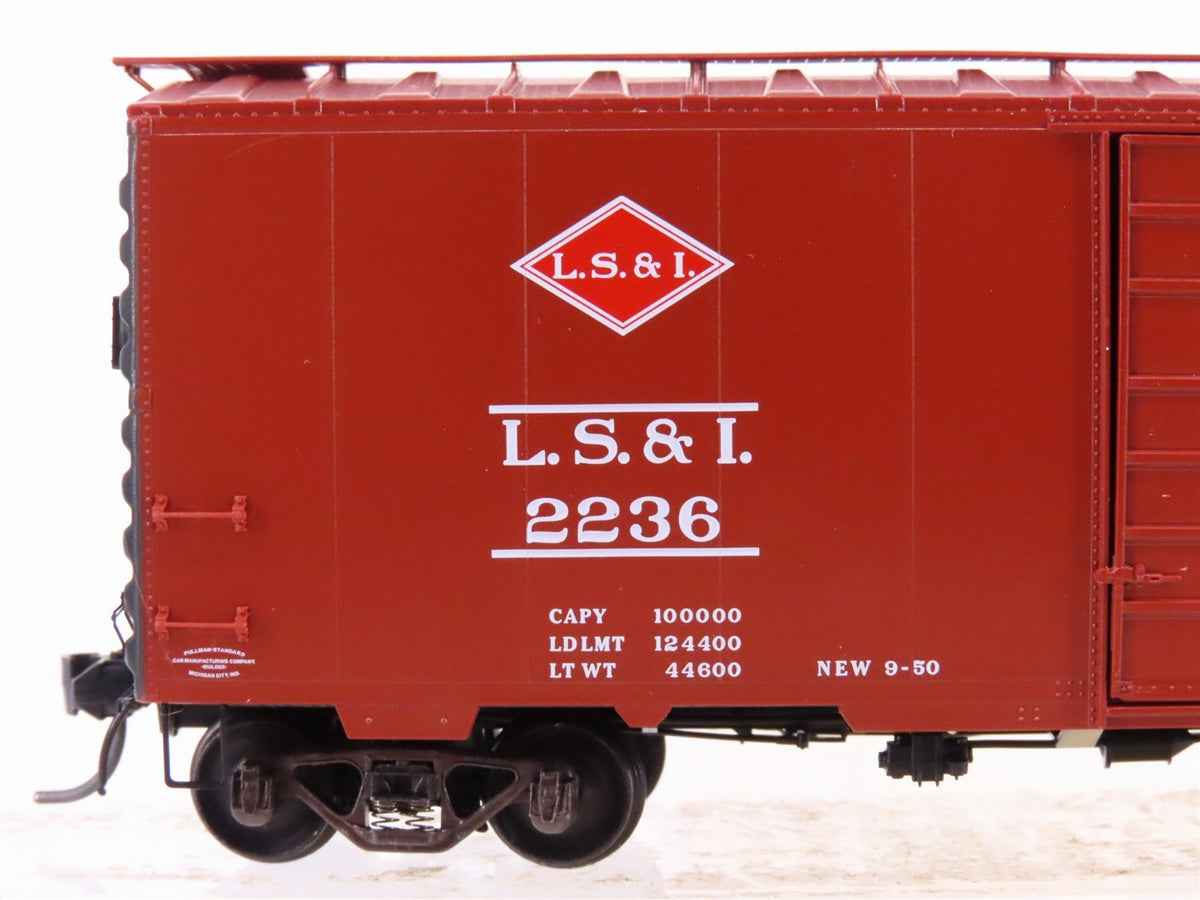 HO Scale Kadee 4027 LS&amp;I Lake Superior &amp; Ishpeming 40&#39; Single Door Box Car #2236