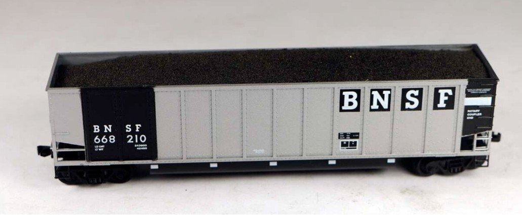 N Scale E&amp;C Shops 711 BNSF Railway Johnstown Coalporter Hopper Car #668210