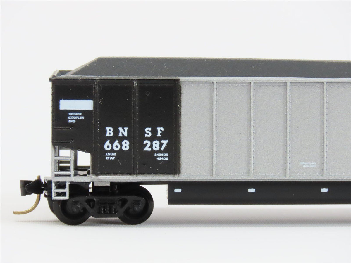 N Scale E&amp;C Shops 711 BNSF Railway Johnstown Coalporter Hopper Car #668287