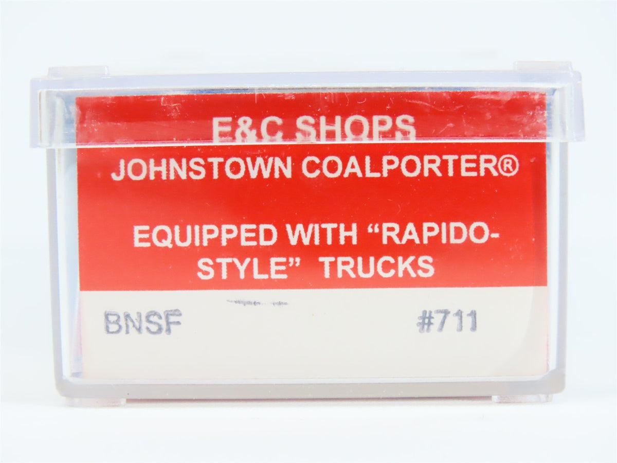 N Scale E&amp;C Shops 711 BNSF Railway Johnstown Coalporter Hopper Car #668287