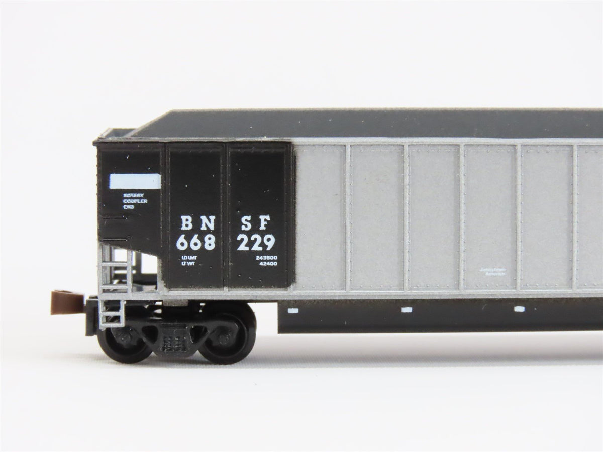 N Scale E&amp;C Shops 711 BNSF Railway Johnstown Coalporter Hopper Car #668229