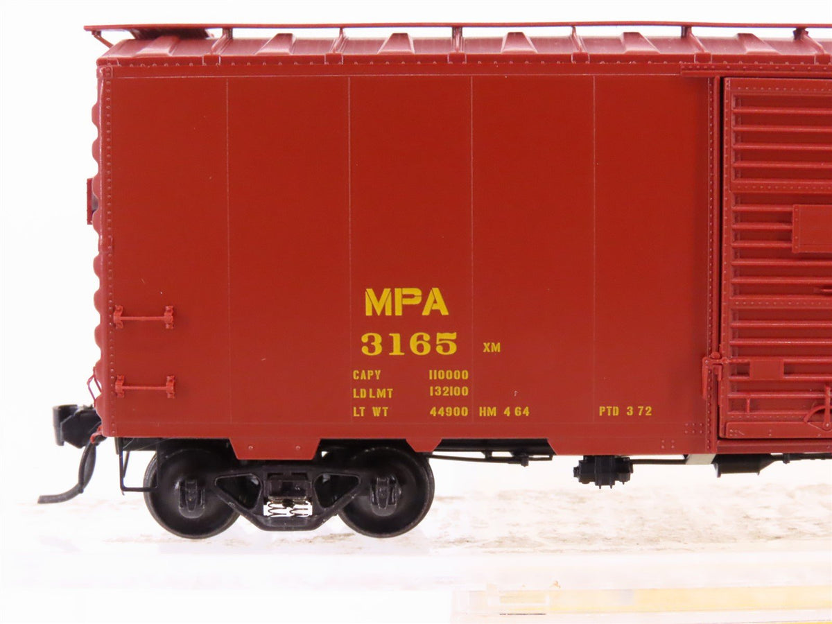 HO Scale Kadee 4025 MPA Maryland &amp; Pennsylvania 40&#39; Single Door Box Car #3165