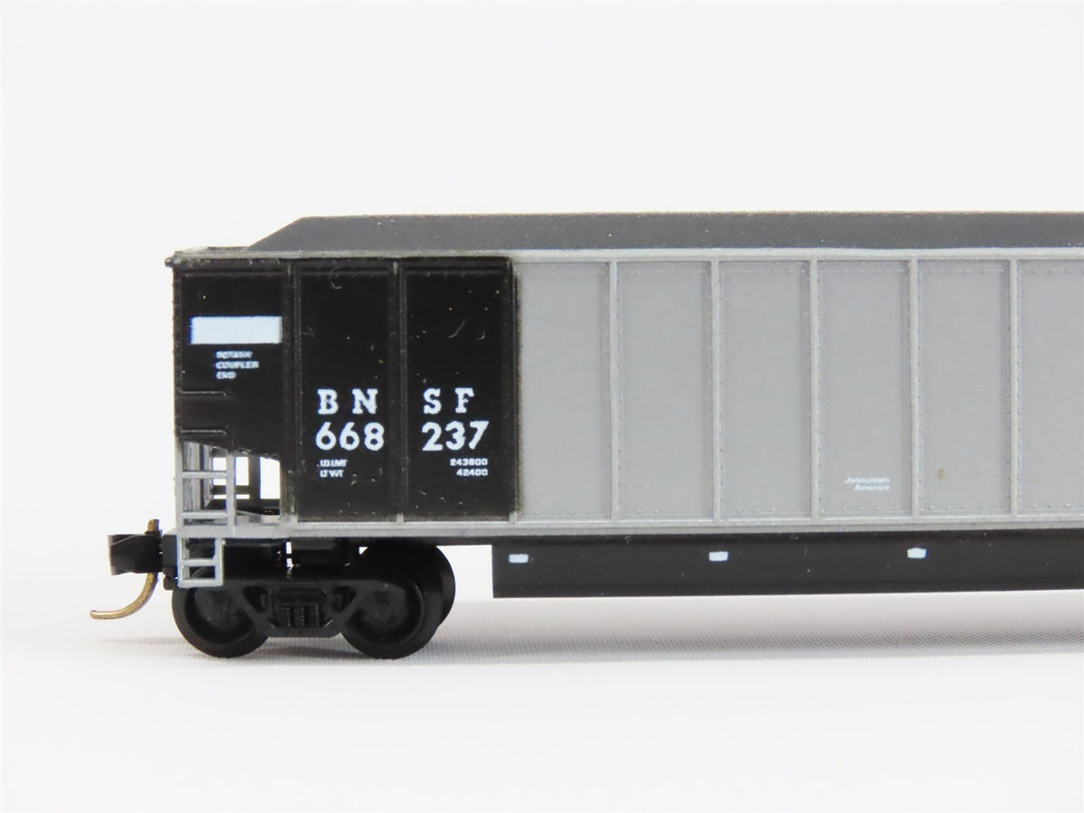 N Scale E&amp;C Shops 711 BNSF Railway Johnstown Coalporter Hopper Car #668237