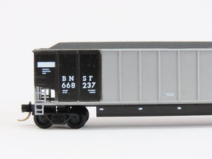 N Scale E&C Shops 711 BNSF Railway Johnstown Coalporter Hopper Car #668237