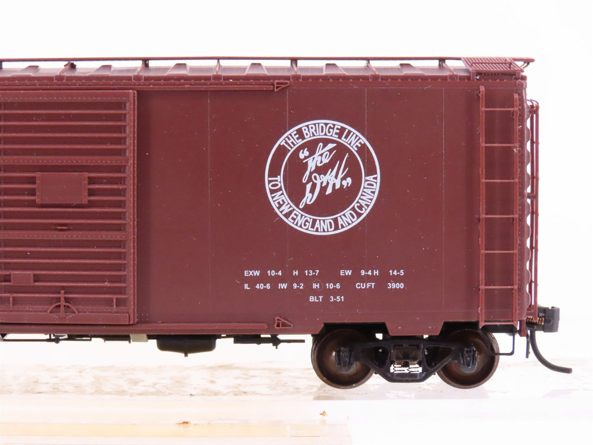 HO Scale Kadee 4004 D&amp;H Delaware &amp; Hudson 40&#39; Single Door Box Car #19114