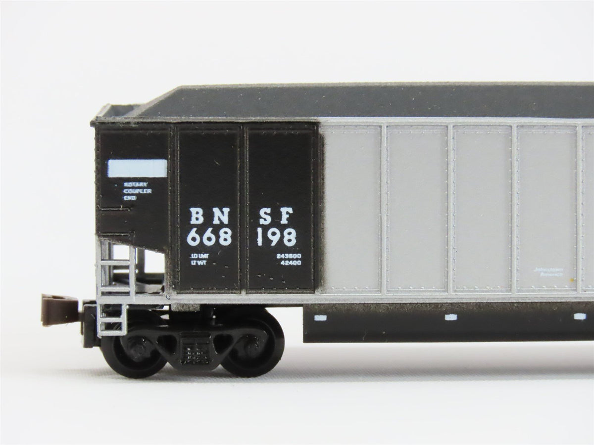 N Scale E&amp;C Shops 751 BNSF Railway Johnstown Coalporter Hopper Car #668198