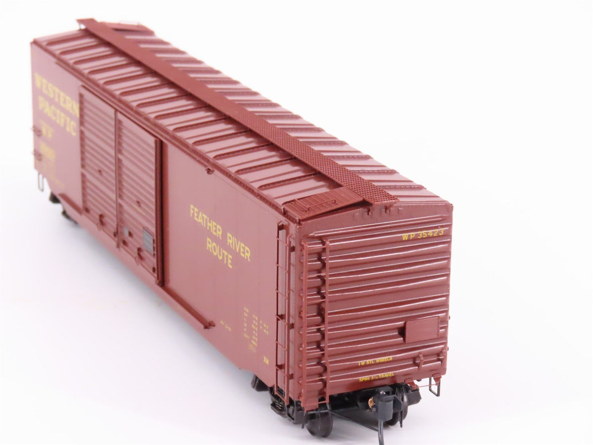 HO Scale Kadee 6502 WP Western Pacific Feather River Route 50&#39; Box Car #35423