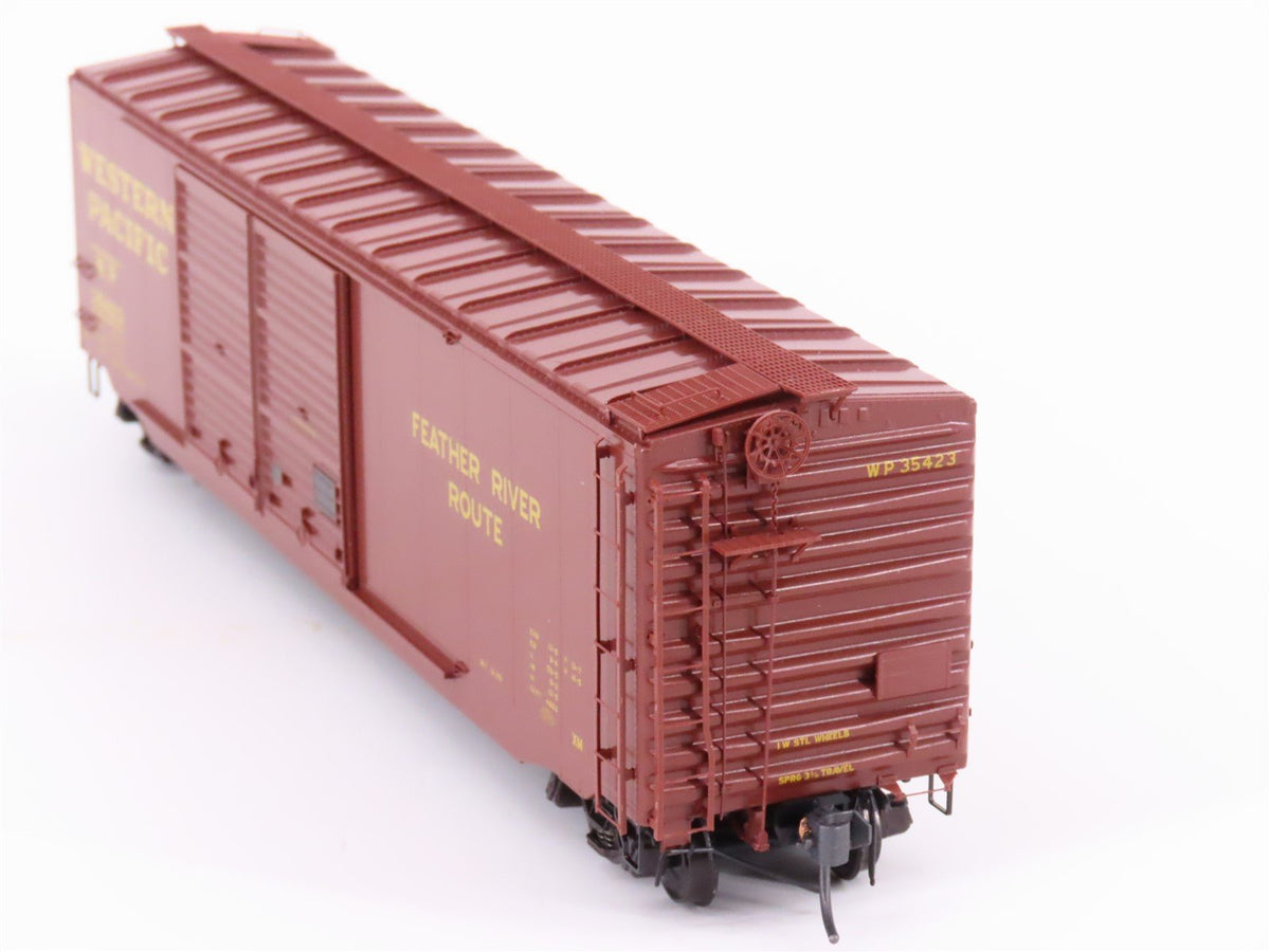 HO Scale Kadee 6502 WP Western Pacific Feather River Route 50&#39; Box Car #35423