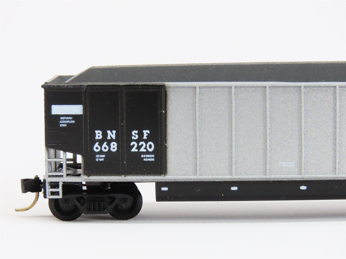 N Scale E&amp;C Shops 751 BNSF Railway Johnstown Coalporter Hopper Car #668220