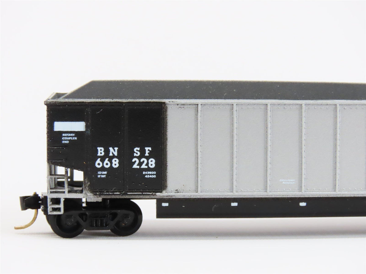 N Scale E&amp;C Shops 751 BNSF Railway Johnstown Coalporter Hopper Car #668228