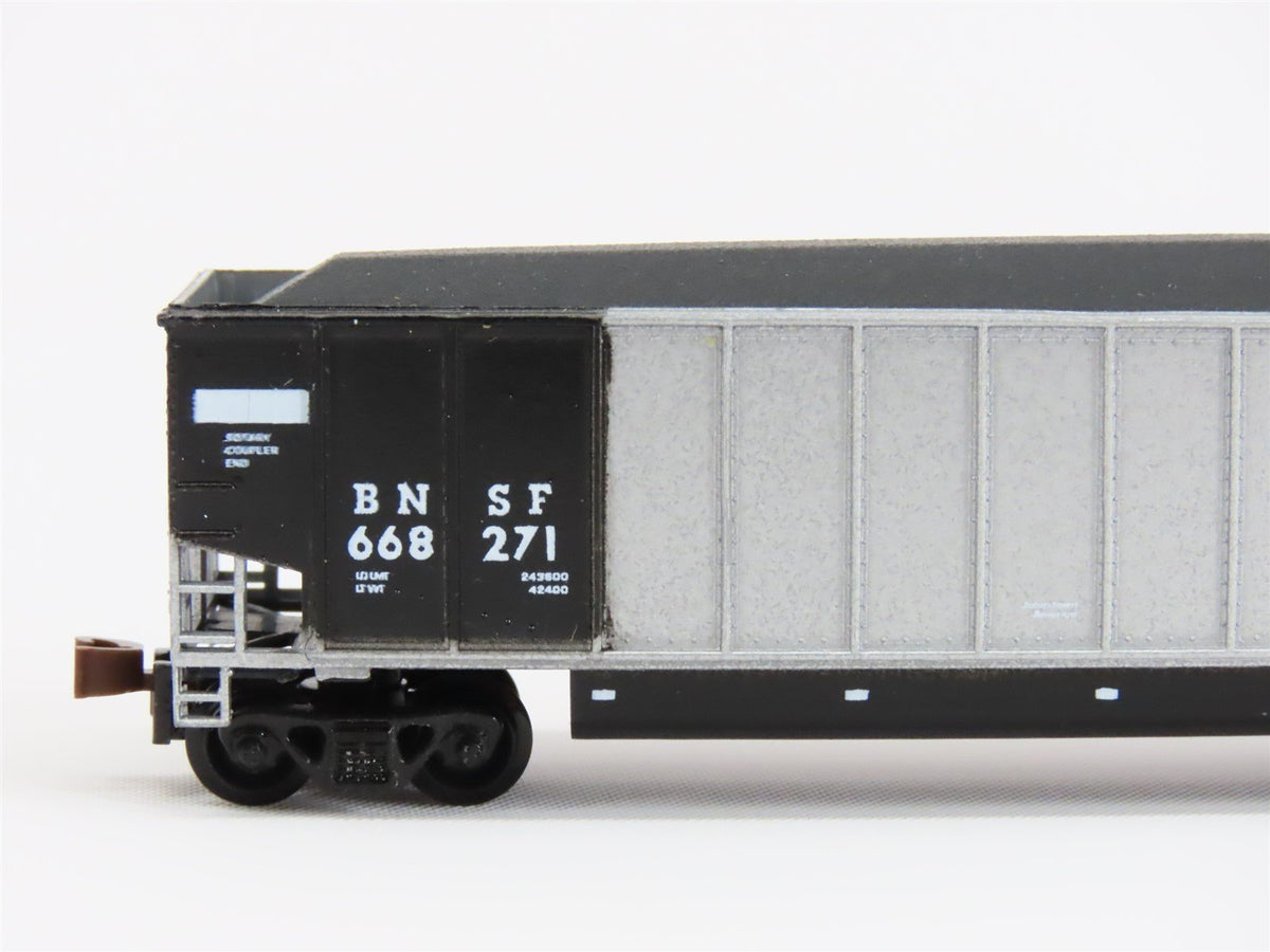 N Scale E&amp;C Shops 751 BNSF Railway Johnstown Coalporter Hopper Car #668271