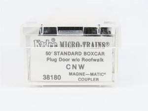 N Scale Micro-Trains MTL/Kadee 38180 CNW Railway 50' Standard Boxcar #32950