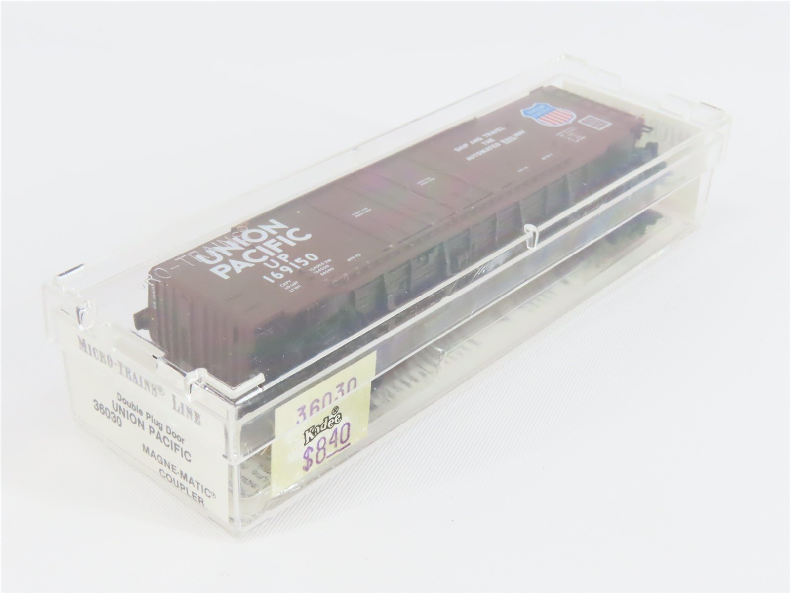 N Micro-Trains MTL/Kadee 36030 UP Union Pacific 50' Standard Boxcar #169150