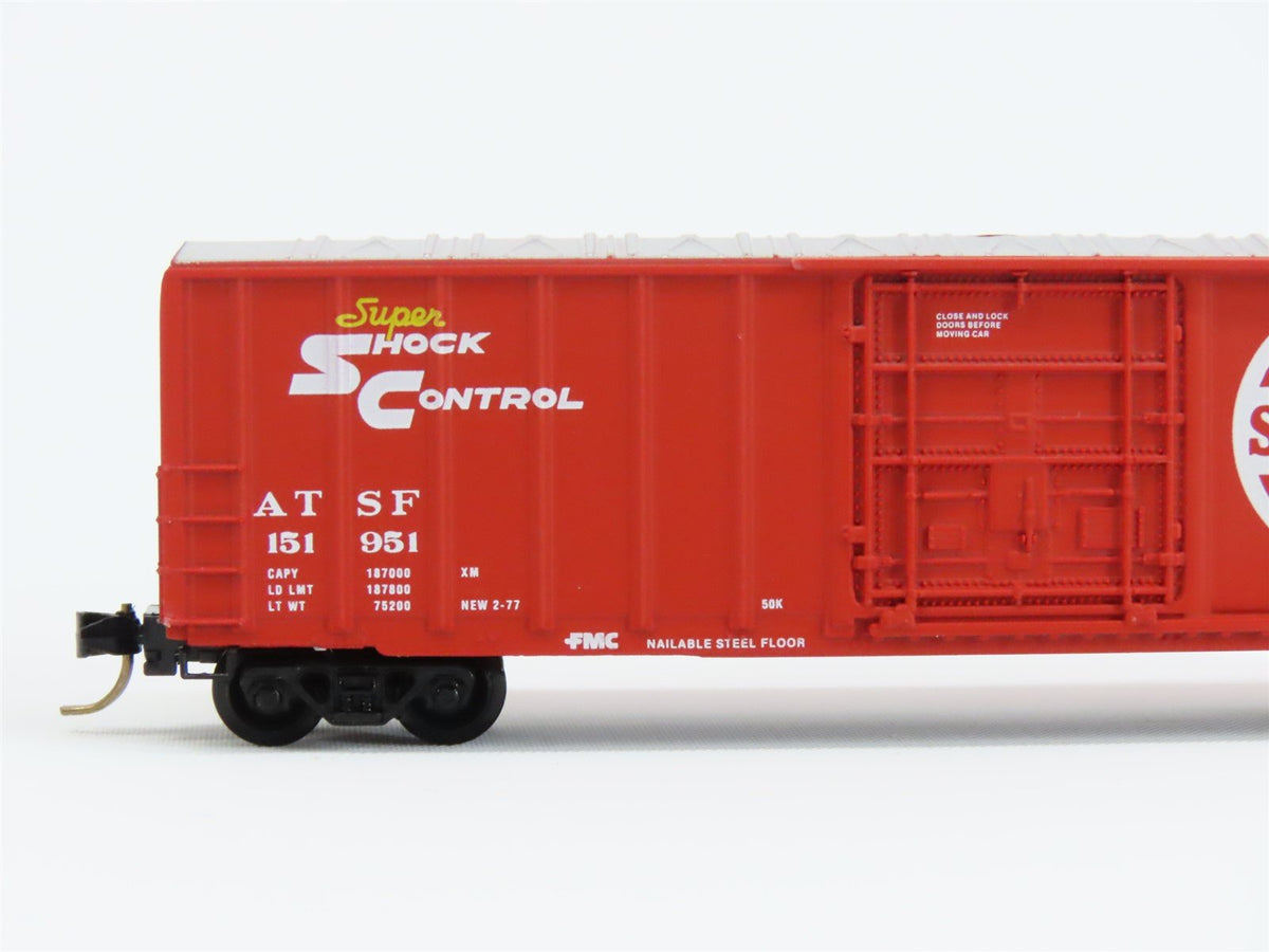 N Scale Micro-Trains MTL/Kadee 27010 ATSF Santa Fe 50&#39; Standard Boxcar #151951