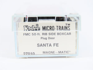 N Scale Micro-Trains MTL/Kadee 27010 ATSF Santa Fe 50' Standard Boxcar #151951