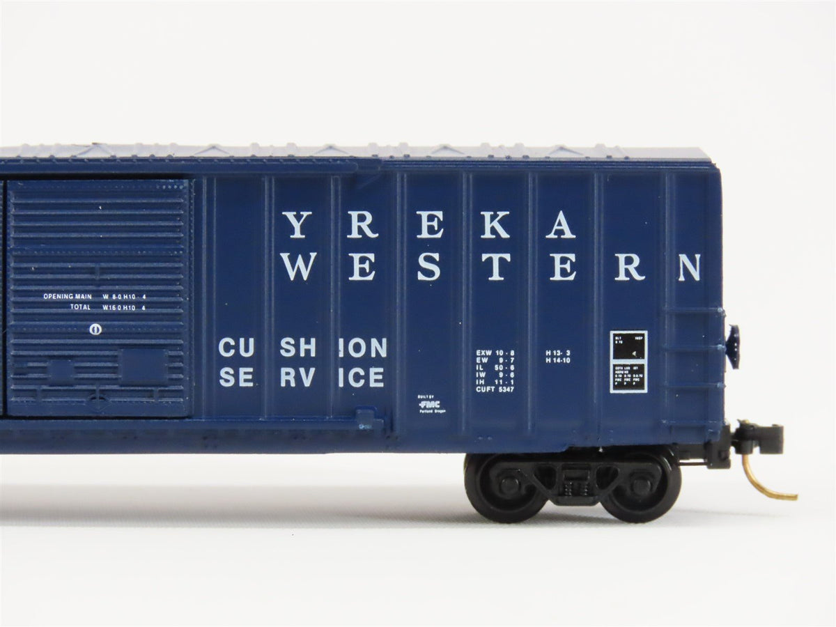 N Scale Micro-Trains MTL/Kadee YW Yreka Western 50&#39; Rib Side Boxcar #25102