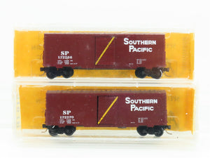 N MTL AkSarBen Special Run 9104A/B SP Southern Pacific Box Car 2-Pack Sealed